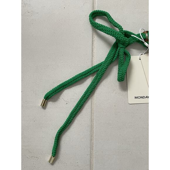 Monday Swimwear Swim VV 14/16 Bikini Bottom Crinkle Palma - Picture 5 of 9